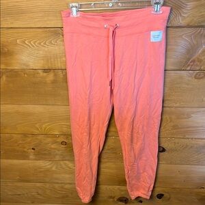 Calvin‎ Klein performance women’s sweatpants joggers peach Md athleisure workout